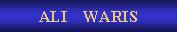 Ali Waris