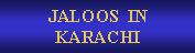 Jaloos